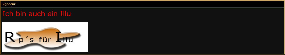 Goahnar / Kaipis Signatur