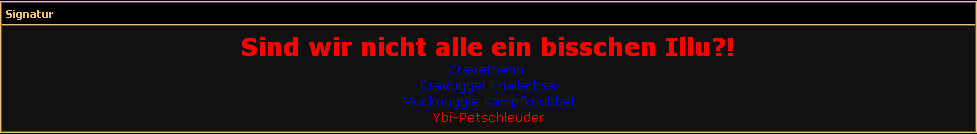 Tankqulls Signatur
